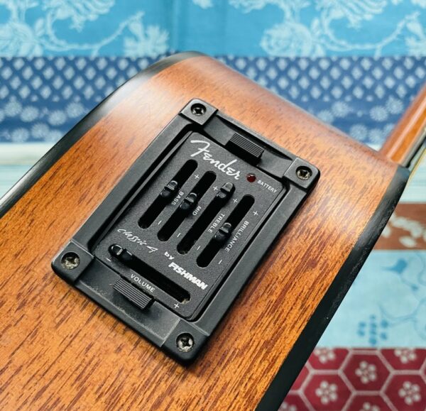 Guitare électro-acoustique Fender DG-14 SCE TF n°CC02109790, cordes et chevilles neuves – Image 7