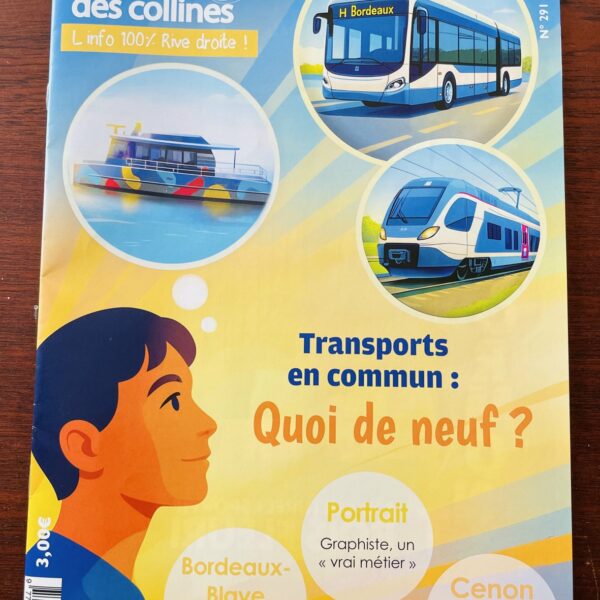 L'Echo des collines n°291 disponible au magasin - L'info 100% Rive Droite