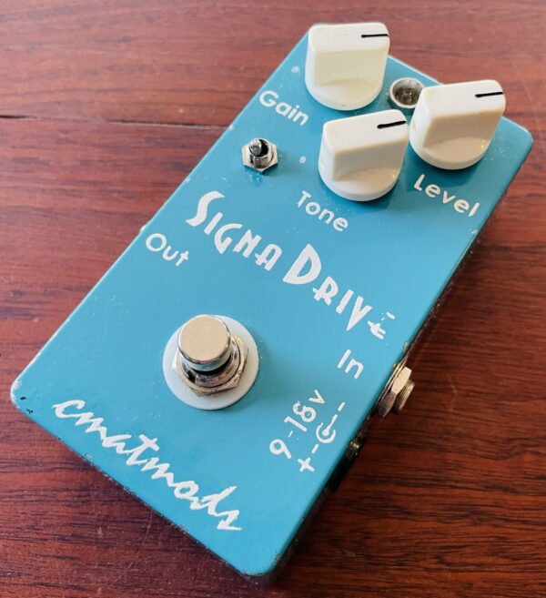 Pédale overdrive Cmatmods Signa Drive