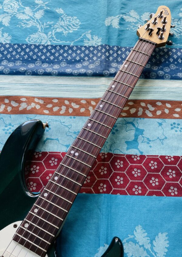 Guitare électrique Cort S series S2600 green transparent n°8011854 (Korea), housse Peavey – Image 3