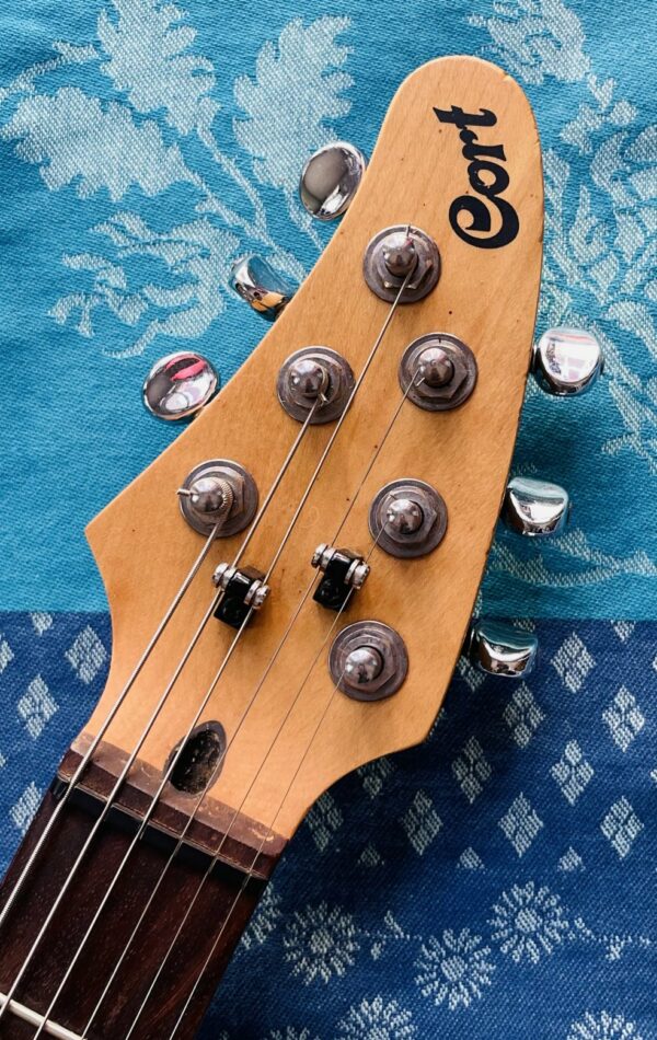 Guitare électrique Cort S series S2600 green transparent n°8011854 (Korea), housse Peavey – Image 4