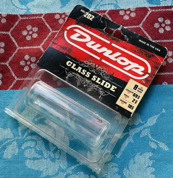 Déstockage comme neuf bottleneck Dunlop Glass Slide 202 (USA), pochette d’origine