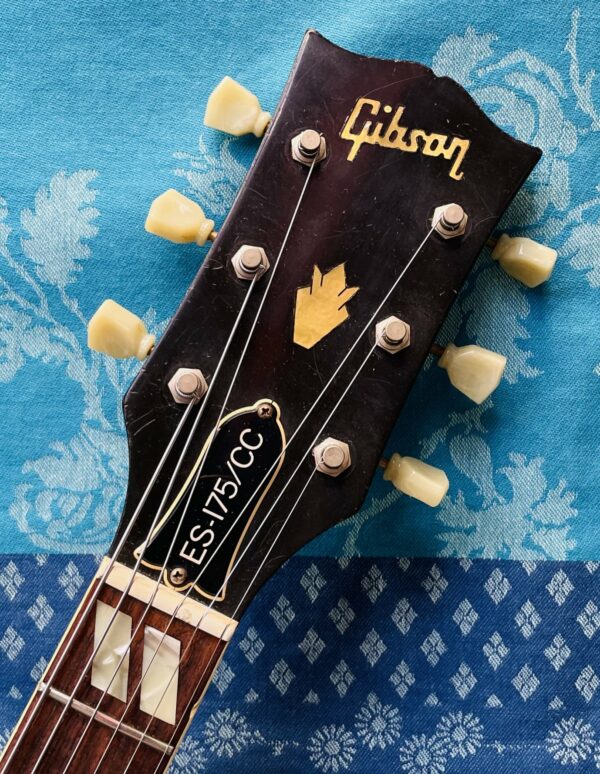 Rare guitare électrique Gibson ES-175 CC Charlie Christian n°70409083 (1979, USA), étui, révision complète luthier Thébé 14.05.25 – Image 6