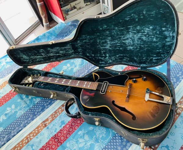 Rare guitare électrique Gibson ES-175 CC Charlie Christian n°70409083 (1979, USA), étui, révision complète luthier Thébé 14.05.25 – Image 20