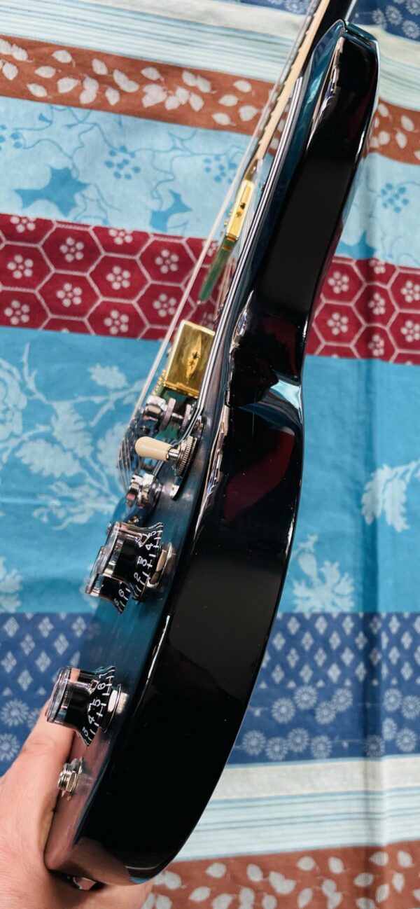 Guitare Gibson SG Standard DC 2H HT RW Ebony n°226420418, micros Classic 57 plus + 57 classique vintage, plaque Mojotone DC Solderless Harness, belle housse Gibson Deluxe – Image 6