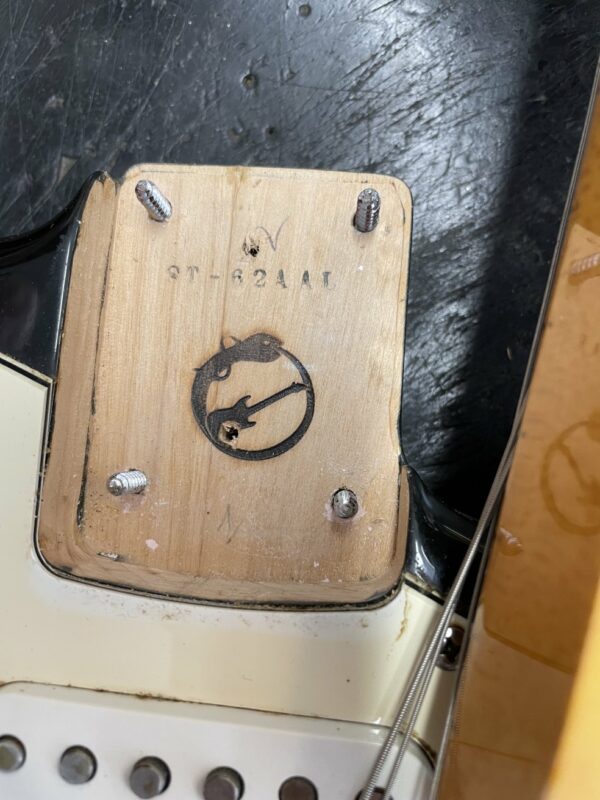 Guitare électrique luthier O’Scannell stratocaster C5 n°ST-62AAL (1980, France), plaque Fender standard USA, étui Tobago, sangle cuir USA, straplocks, révision Thébé Lutherie (mai 2025) – Image 11