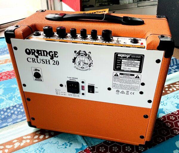 Ampli guitare Orange Crush 20 n°82252, 20W transistors – Image 3