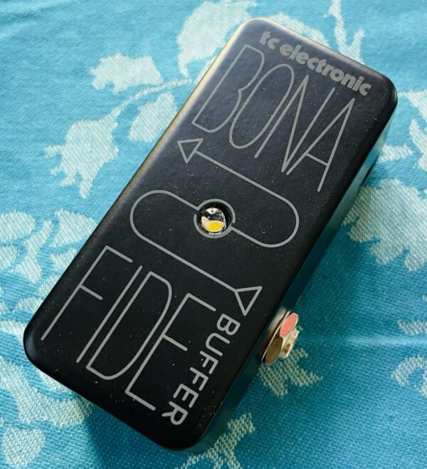 Pédale buffer TC Electronic Bona Fide n°S240500025DD2, boite d’origine