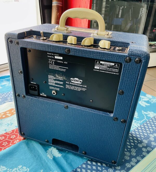 Ampli à lampes Vox AC4 C1 Blue n°K05.001349, cordon alim, 4W – Image 3