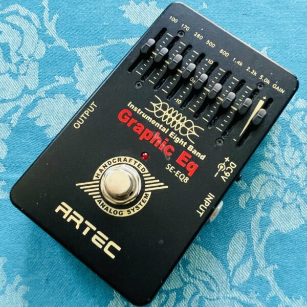 Pédale équaliseur Artec Graphic EQ SE-EQ8 n°213242, boite d’origine