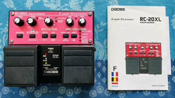 Pédale looper Boss RC20-XL n°0408312, notice, CD – Image 7
