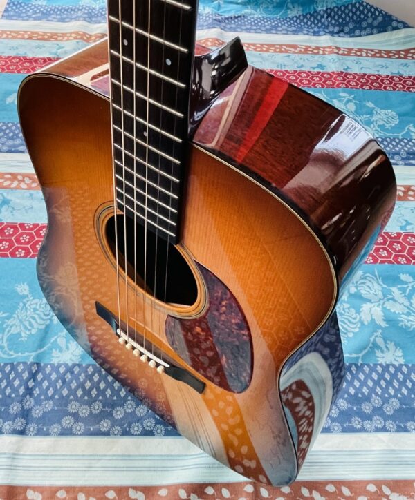 Rare guitare acoustique dreadnought luthier Collings D1A sunburst n°6336 – 1.01 (2001, USA, Texas), étui Collings – Image 9