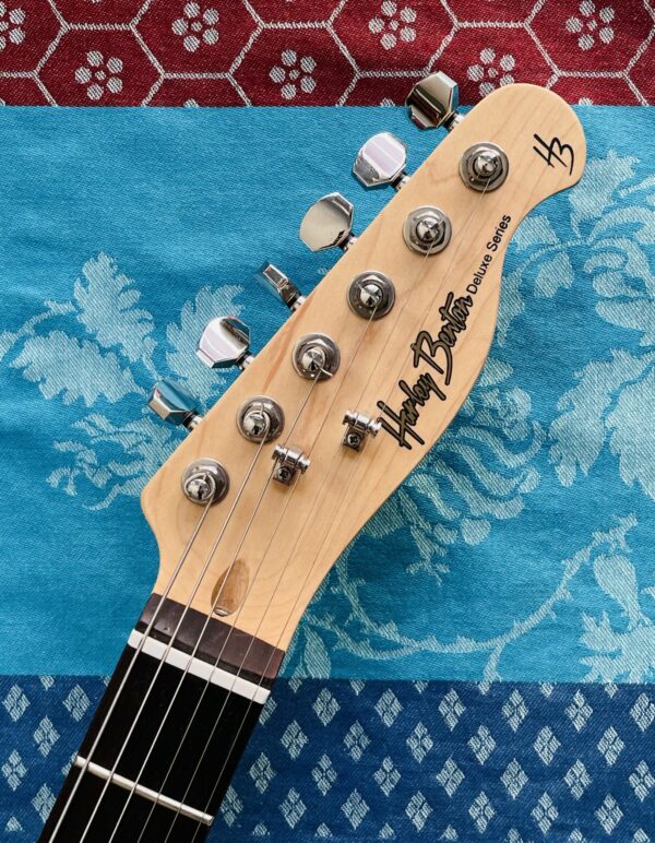 Guitare électrique telecaster Harley Benton Deluxe Series TE90QM transred n°75753CAG00231 (Indonesia) – Image 4