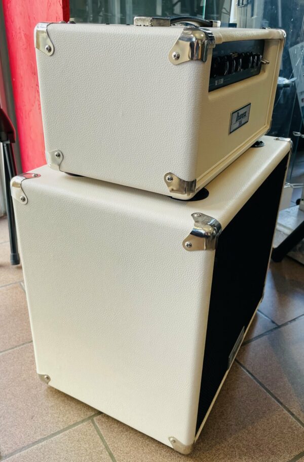 Ampli guitare lampes Ibanez TSA15H Tube Screamer n°B501V11090121 + cabinet Ibanez TSA112C n°B501111090066, câbles alim – Image 2