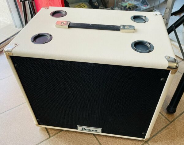 Ampli guitare lampes Ibanez TSA15H Tube Screamer n°B501V11090121 + cabinet Ibanez TSA112C n°B501111090066, câbles alim – Image 4