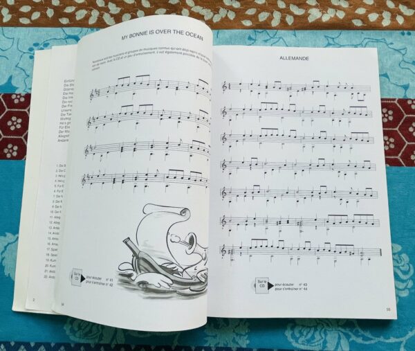 Livre méthode guitare classique Konzert Gitarre, CD – Image 2