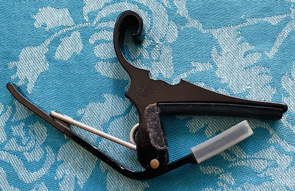 Capodastre Kyser Quick Change Capo Acoustic BK (USA)