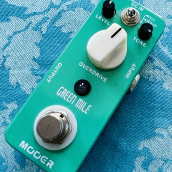Pédale overdrive Mooer Green Mile n°1277616, boite d’origine
