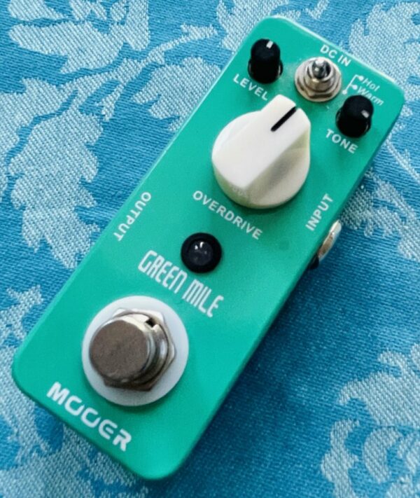 Pédale overdrive Mooer Green Mile n°1277616, boite d’origine