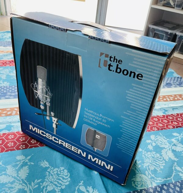 Ecran acoustique The T-Bone Micscreen Mini, boite d’origine, fixation – Image 3