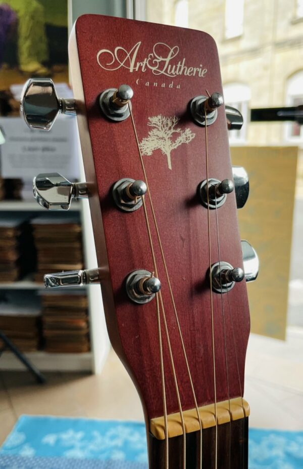 Guitare acoustique Art & Lutherie Spruce Burgundy n°013982000233, réglée luthier Amal (24.06.25) – Image 15