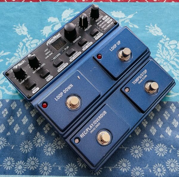 Pédale looper Digitech Jamman stereo n°12000801318, alim (pas de card interne), notice