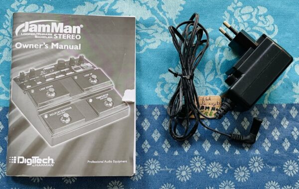 Pédale looper Digitech Jamman stereo n°12000801318, alim (pas de card interne), notice – Image 7