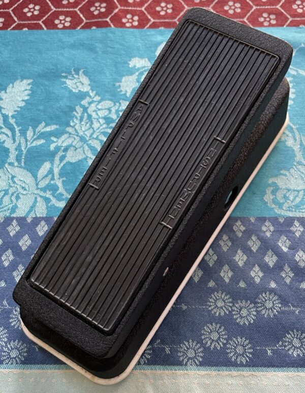 Pédale wah-wah Dunlop JH1D Cry Baby Jimi Hendrix n°AC08K341, boite d’origine, doc