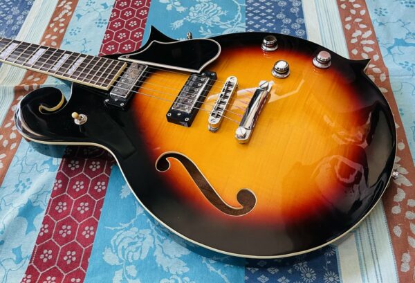 Guitare électrique Eastwood 1975 Morris The Cosey sunburst n°1602852 (2016, Korea) – Image 2