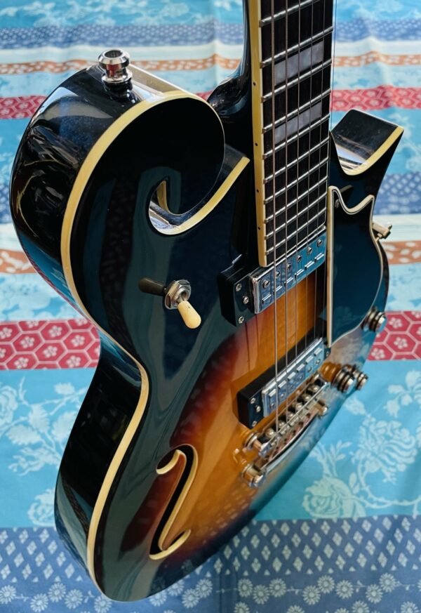 Guitare électrique Eastwood 1975 Morris The Cosey sunburst n°1602852 (2016, Korea) – Image 11
