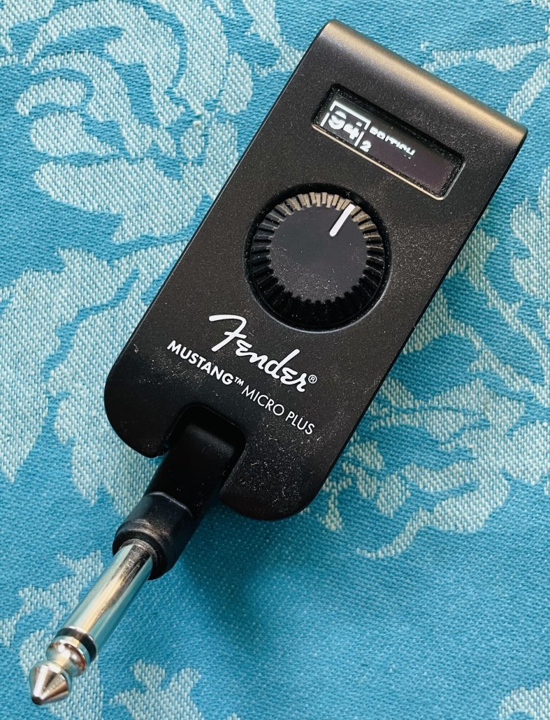 Préampli casque Fender Mustang Micro Plus n°1966989370, boite d’origine