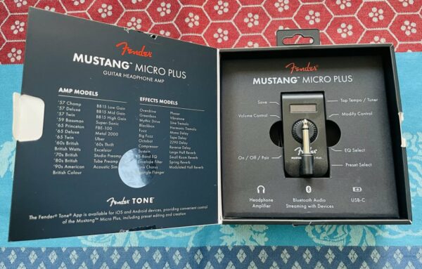 Préampli casque Fender Mustang Micro Plus n°1966989370, boite d’origine – Image 3