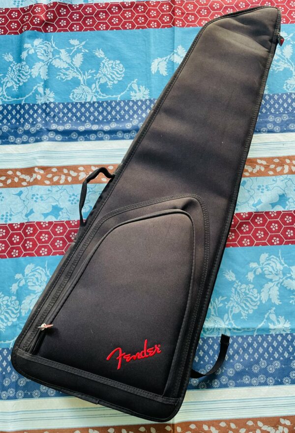 Rare guitare électrique 4 cordes Fender Tenor Tele Lake Placid Blue n°MX1919391, housse Fender d’origine – Image 14
