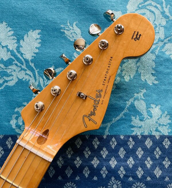 Guitare électrique Fender Vintera II 50’s Stratocaster black maple fingerboard n°MX23114483 (2023, Mexico), housse neuve Fender, facture Hurricaine avril 2025 – Image 4