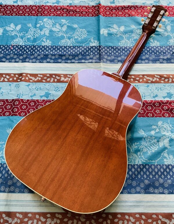 Guitare électro-acoustique Gibson 1960’s J-50 n°2174208 (2022, USA) modèle OCRS5060ANN, étui accessoires et certificat Gibson, micro ajouté K&K Pure Mini (luthier Thomas 30.06.25) – Image 8
