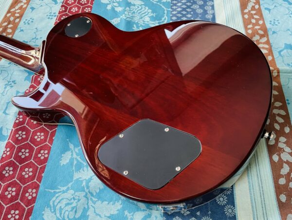 Guitare électrique Harley Benton SC-550II Deluxe, upgrade micros push pull, plaque, straplocks – Image 7
