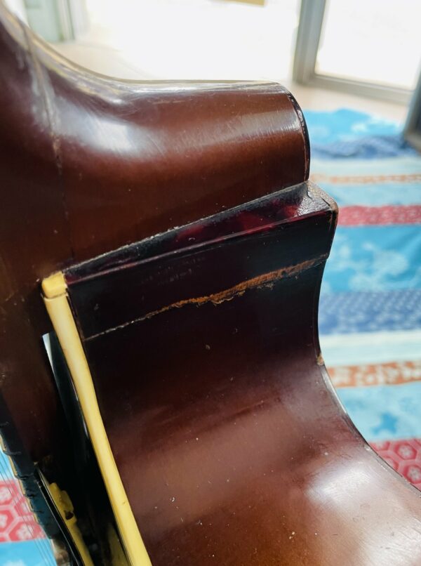 Guitare électrique vintage hollow body Hofner Jazz 450 SE sunburst (années 1950, Germany), révision luthier Amal (17.06.25) – Image 15