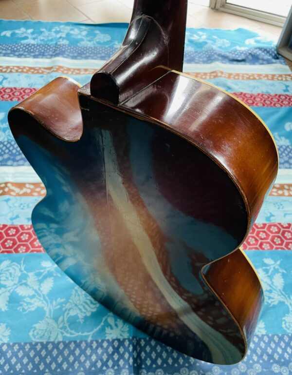 Guitare électrique vintage hollow body Hofner Jazz 450 SE sunburst (années 1950, Germany), révision luthier Amal (17.06.25) – Image 17