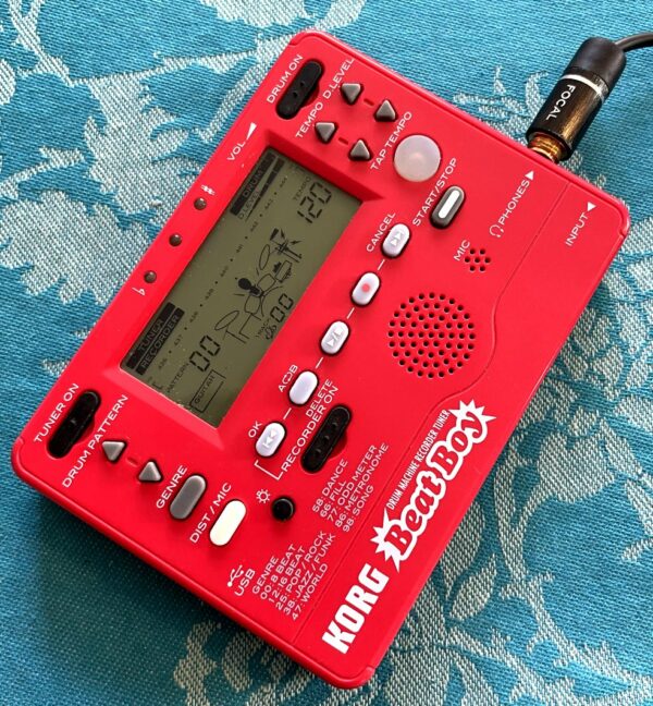 Mini boite à rythme enregistreur accordeur portable Korg beatboy, boite