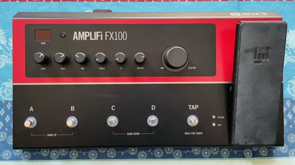 Pédalier multieffets Line 6 Amplifi FX100 n°59000169, alim, notice – Image 2