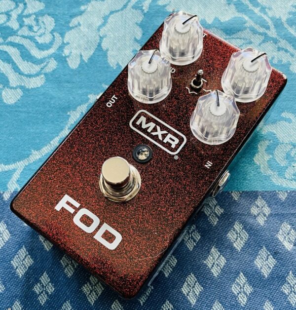 Pédale overdrive MXR FOD Drive M251 n°AC54B640, boite d’origine