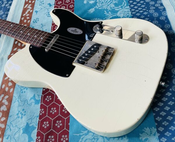 Guitare électrique Maybach Teleman T61 Vintage Cream Aged n°215252 (2021, Germany), certificat et accessoires, housse Tobago, straplock – Image 2