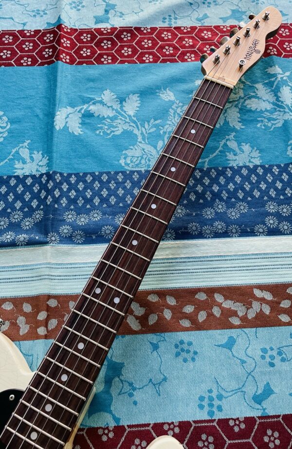 Guitare électrique Maybach Teleman T61 Vintage Cream Aged n°215252 (2021, Germany), certificat et accessoires, housse Tobago, straplock – Image 5
