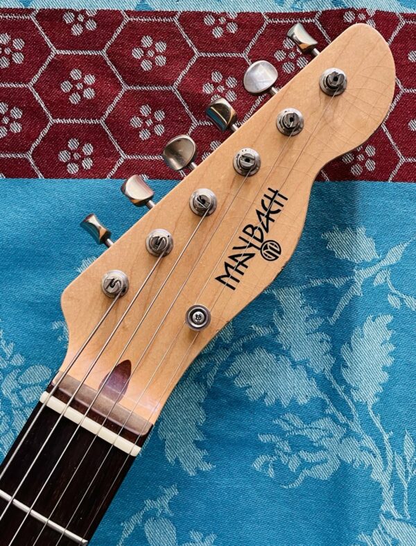 Guitare électrique Maybach Teleman T61 Vintage Cream Aged n°215252 (2021, Germany), certificat et accessoires, housse Tobago, straplock – Image 6