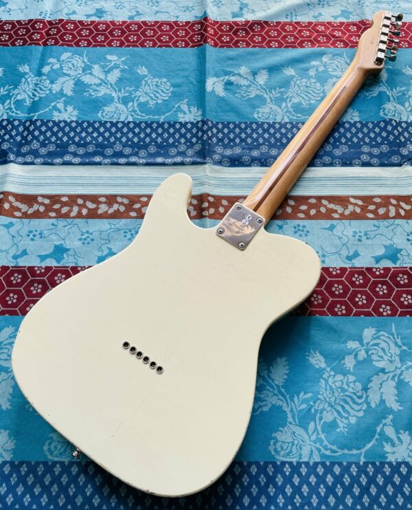 Guitare électrique Maybach Teleman T61 Vintage Cream Aged n°215252 (2021, Germany), certificat et accessoires, housse Tobago, straplock – Image 8