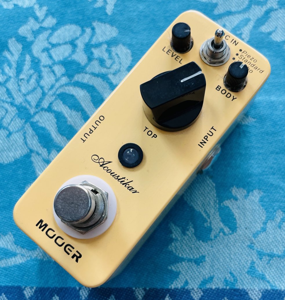 Pédale simulation guitare acoustique Mooer Acoustikar n°1205162