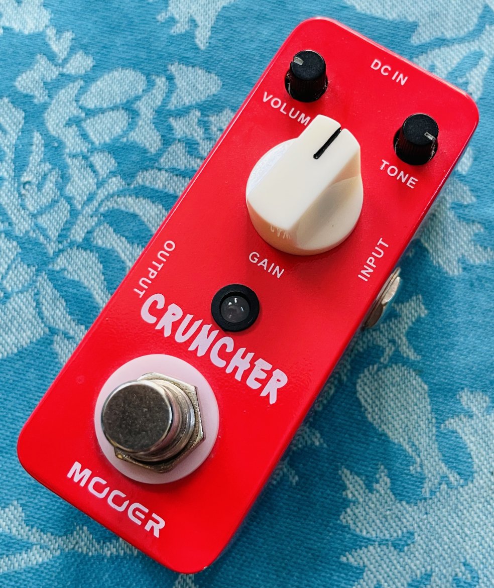 Pédale distortion high gain Mooer Cruncher n°1350293