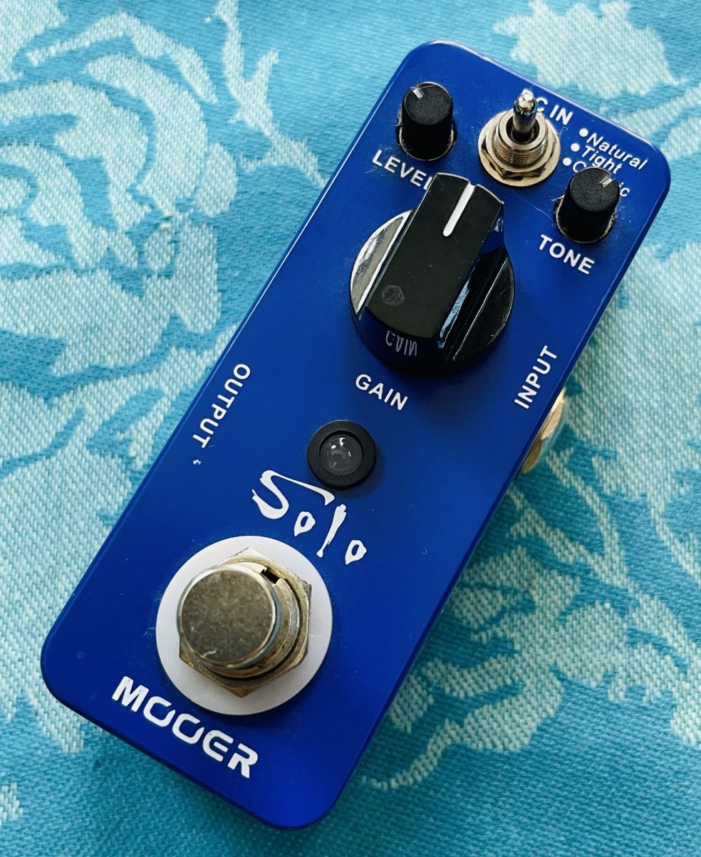 Pédale distortion Mooer Solo n°1189170