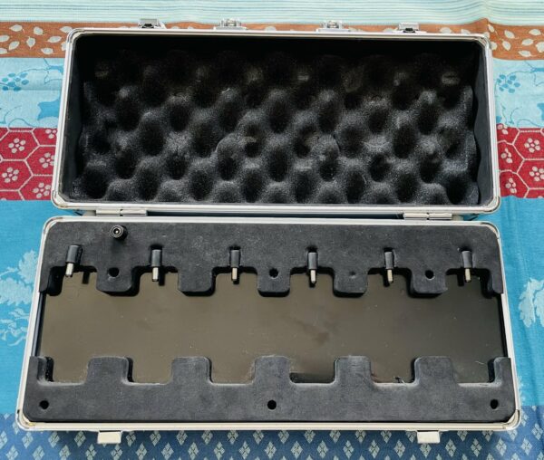 Valise Pedalboard Mooer firefly 6, 6 girlandes, alimentation Mooer 9V