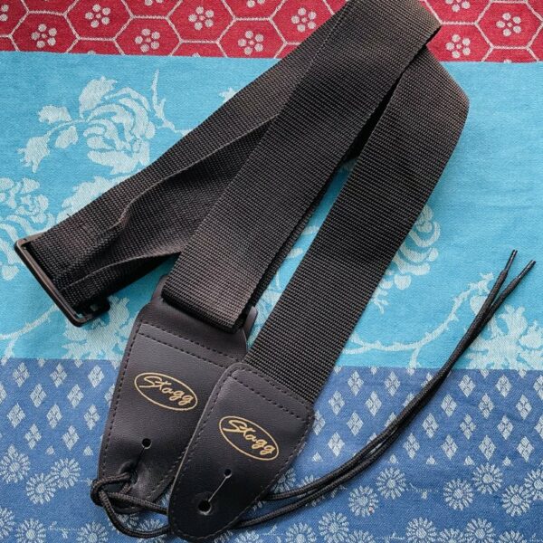Sangle guitare Stagg noire
